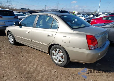 2005 Hyundai Elantra Gls/Gt z USA, uszkodzony, nr VIN KMHDN46D05U195498